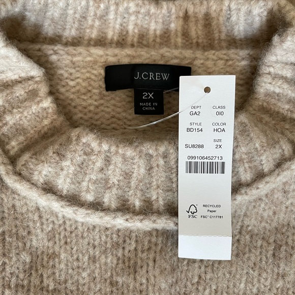 NWT Jcrew sweater - Picture 3 of 3
